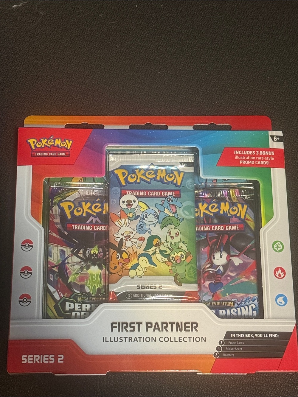 Pokemon First Partner Illustration Collection Series 2 - Red, Blue, Green